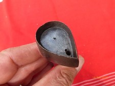 emporte piece outil ancien fleuriste modiste fer à gaufrer fleur feuille V52