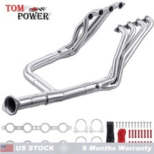 Long Tube Headers For 99-06 Chevy Gmc Sierra Silverado 4.85.36.0 W Y Pipe