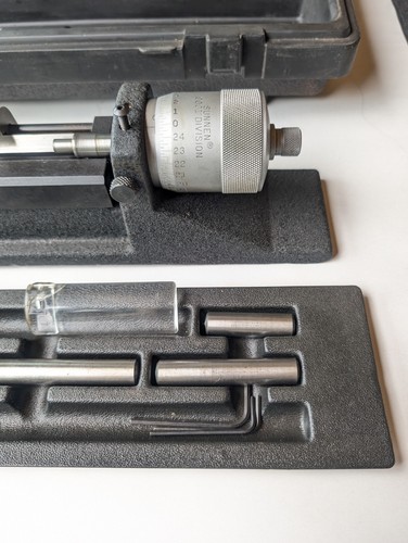 Sunnen CF-1126 Dial Bore Gauge 2-8" Setting Fixture With Case - Picture 4 of 24