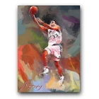 Grant Hill #7 Art Card Limited 18/50 Edward Vela Signed (Detroit Pistons)