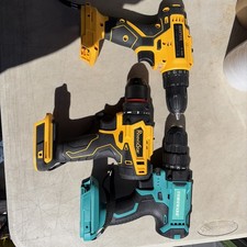 Lot Of 3 Drills - Uses Makita Battery - Tool Only