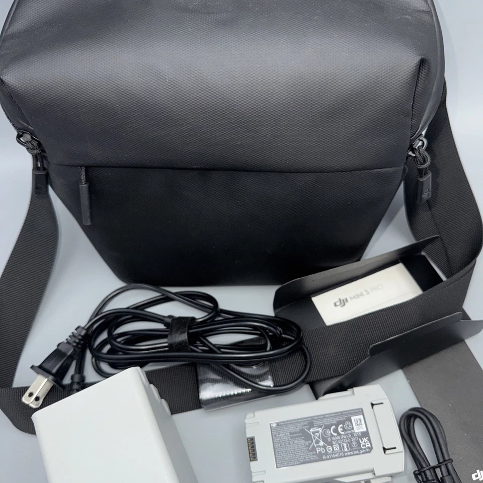 DJI Mini 3 Pro Fly More Kit Bolsa 2 Baterías Cargador Hub Accesorios OEM Foto 4 de 4