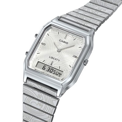 Casio & Liberty Limited model Collaboration Stainless Steel AQ