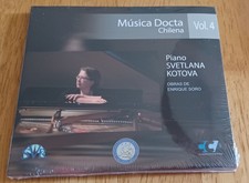 Svetlana Kotova - Piano: Obras De Enrique Soro Musica Docta Chilena Vol 4 NEW CD