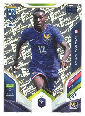 Panini FIFA 365 Adrenalyn XL 2026 Fans Favourite France Randal Kolo Muani