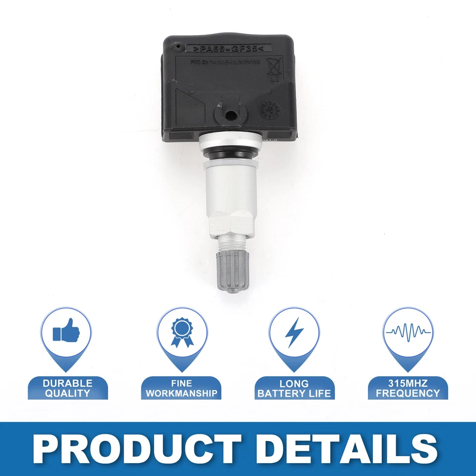 Sensor de presión de neumáticos No.31200923 para Volvo XC90 2003-2014 TPMS Sensor 315 MHz Foto 4 de 4