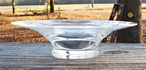 Vintage Steuben Flared Art Glass Bowl Signed #7902