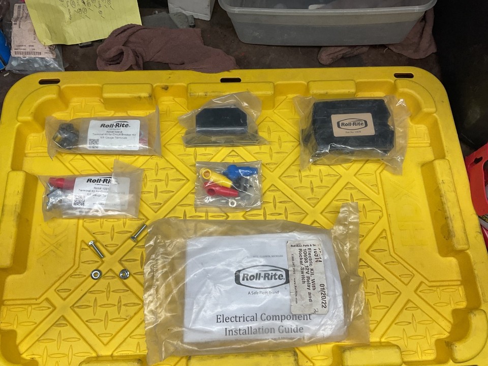 Roll-Rite Electric Kit, With 10698 12V Relay (Incomplete, No switch) PN ...
