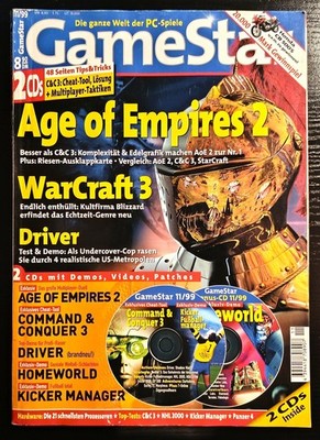 GameStar / Ausgabe 11-99  PC Spiele Magazin  / sehr guter Zustand / ohne CD's