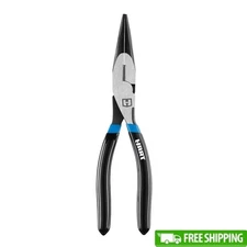 8 Inch High Leverage Long Nose Pliers Chrome Vanadium Steel Heavy Duty Hand Tool