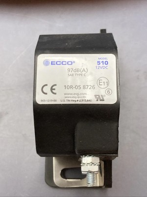 NEW GENUINE ECCO 10R-05-8726 BACK UP ALARM MODEL 510 | eBay