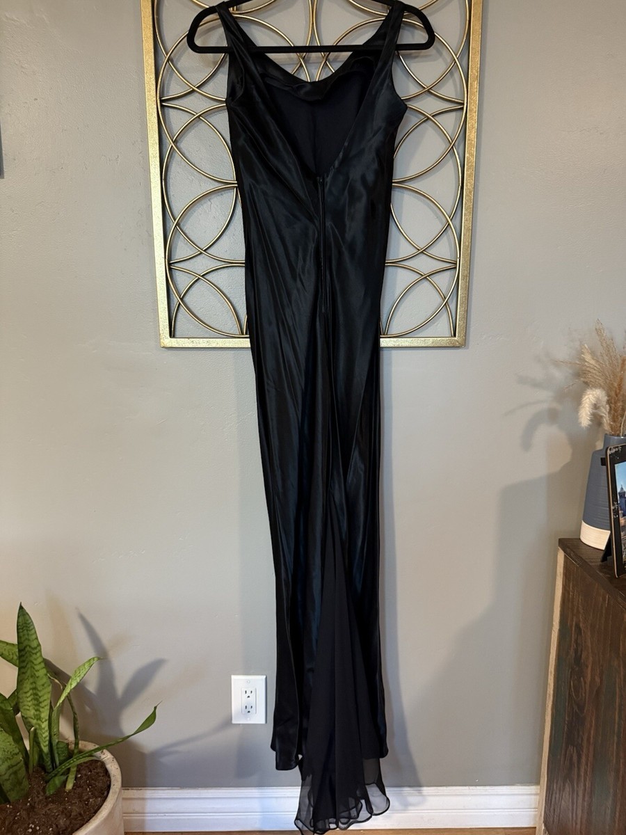 Vintage Kiki USA Black Maxi Mermaid Tail Prom Party Sleeveless Dress Size Medium | eBay Vintage Kiki USA Black Maxi Mermaid Tail Prom Party Sleeveless Dress Size Medium | eBay