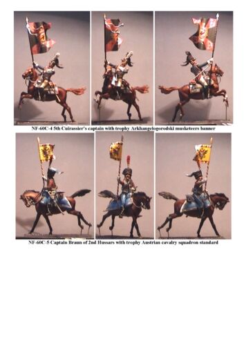 Soldados VID NF-60C. Caballería, Trofeos de Austerlitz, 1805 - 60 mm kits de metal - Imagen 19 de 45