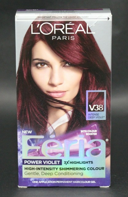 L'Oreal Paris Feria Permanent Hair Color Power Violet ...