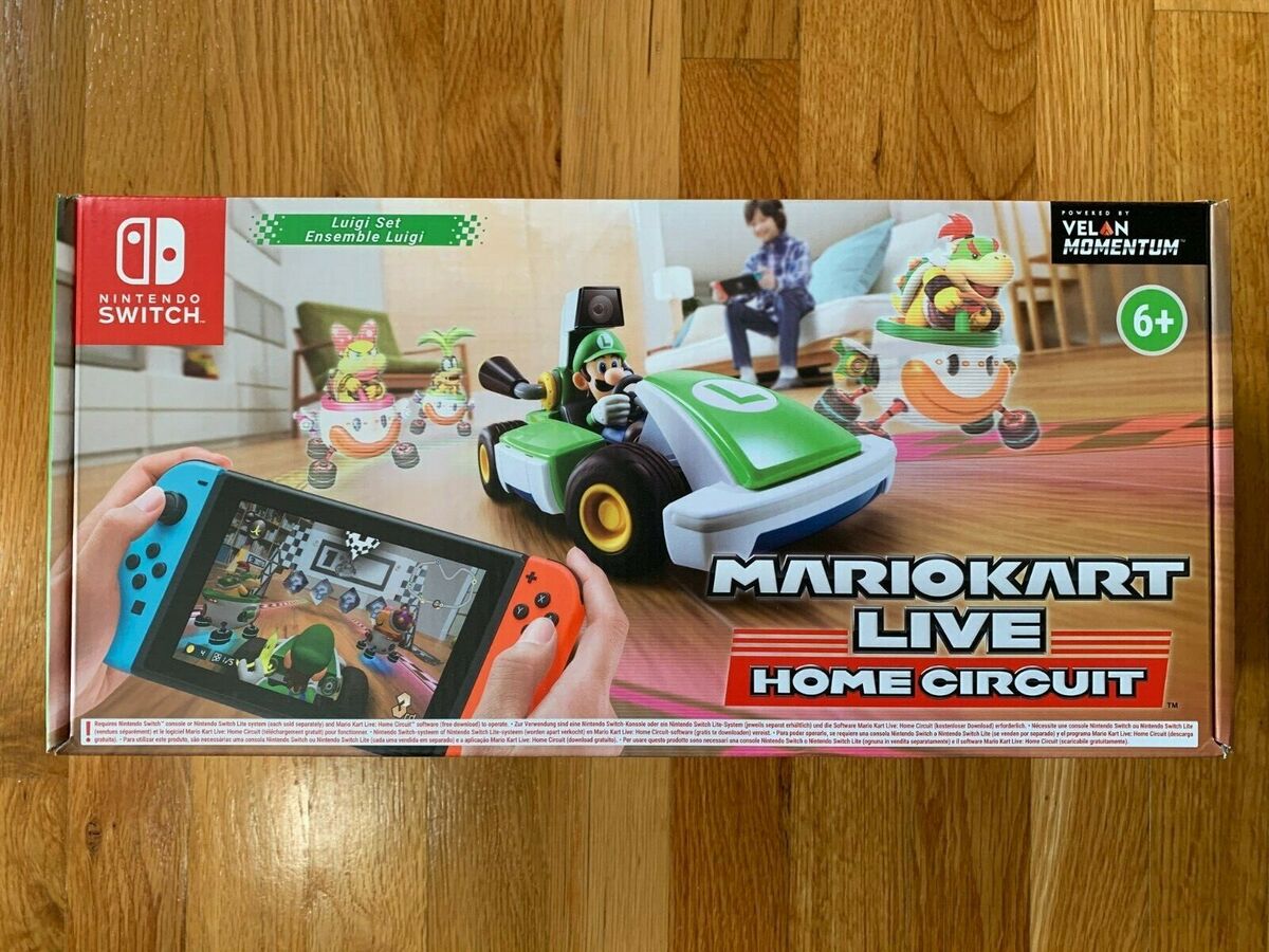 New Mario Kart Live: Home Circuit - Luigi Set - Nintendo Switch