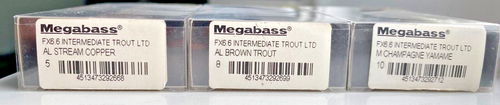 3x Megabass FX6.6 Intermediate Suspend I.M.S Angelköder Wobbler Set SELTEN! - Bild 2 von 2
