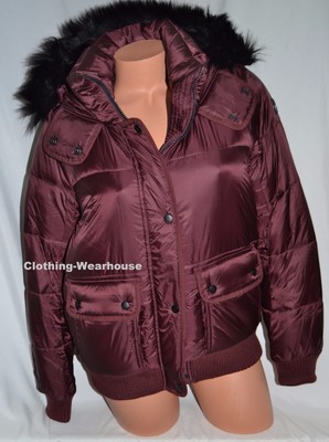 red puffer jacket hollister