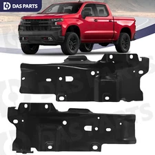 Left Right Bumper Impact Bar Retainer Bracket For 2019-2021 Chevy Silverado 1500