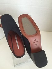 Donald J Pliner Ask Navy Blue Mule Slide Shoes 6.5
