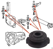 Toyota Estima Emina Lucida 1993 - 1999 Differential Support Mount Bushes x 6