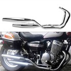 <!--F#f_0-->Staggered Dual Exhaust Muffler STOCK One sided for Honda Rebel CMX250 1985-2014<!--F/-->