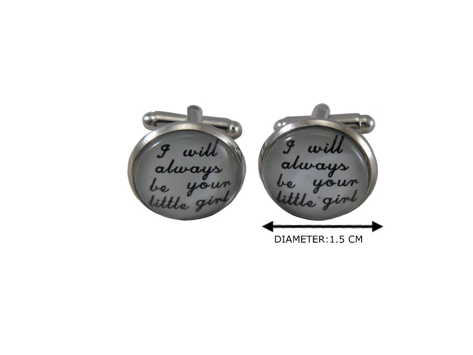 Gemelos Plateados Grabados Personalizados Boda Gemelos Regalo Para Hombre Foto 4 de 4