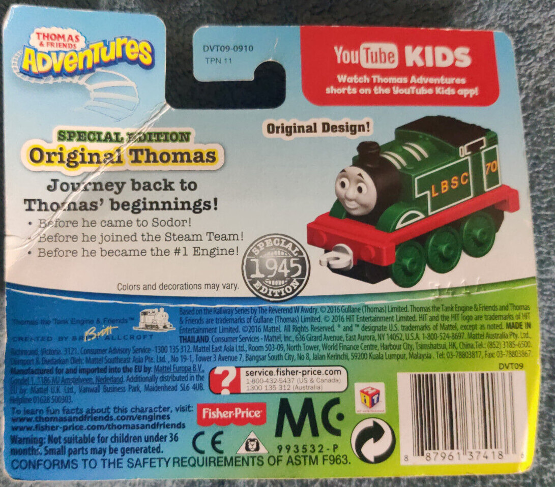 Thomas & Friends Adventures Metal Engine Special Edition Original
