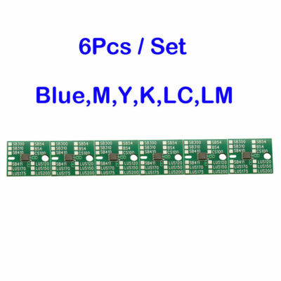 Einmaliger Chip für Mimaki SB300 Cartridge 6 Farben (Blau,M,Y,K,LC,LM) 2000ml