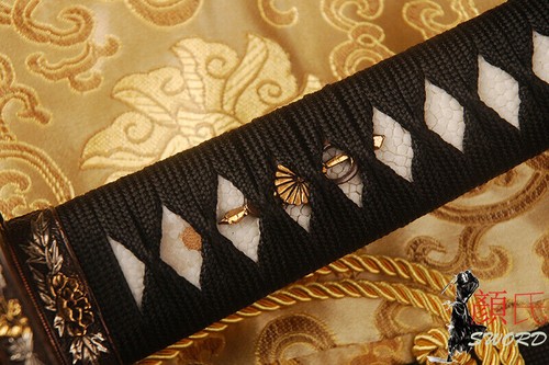 Top Graded Japanese Samurai Katana Folded Steel Sword Clay Tempered Tachi Saya - Imagen 5 de 12