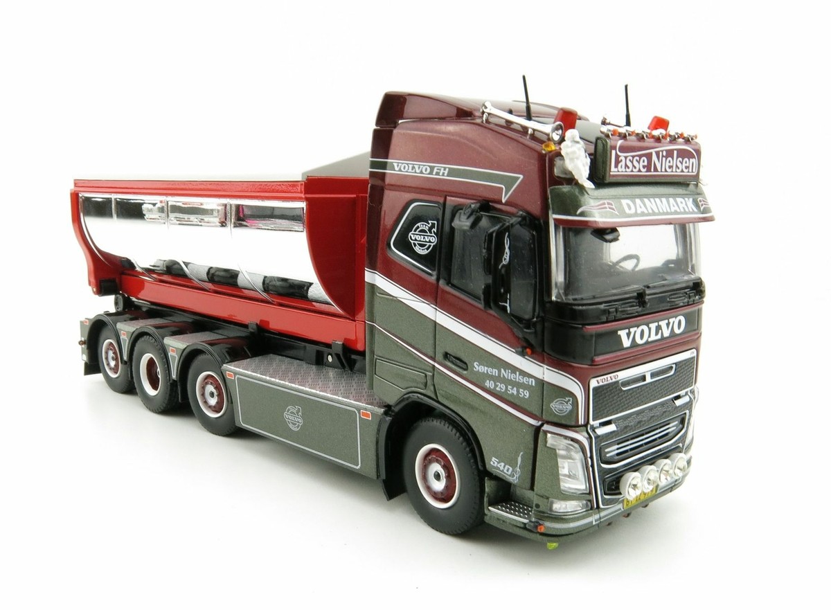 Tekno 1/50 VOLVO FH3 8×4 Tekno 75192 Volvo FH04 Truck with Container - Vognmand Soren