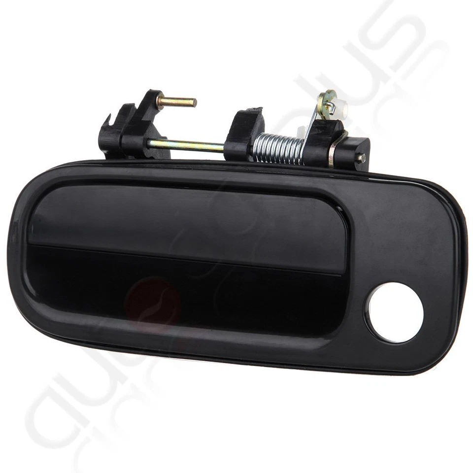 8x Manijas de puerta izquierda derecha marrón negro interior y exterior para Toyota Camry 1992-96 Foto 3 de 4