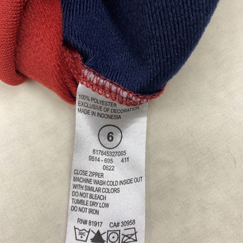 Chaqueta Para Niños Talla 6 Abrigo Nike Ligero Sudadera De Chándal Y Lana - Picture 13 of 19
