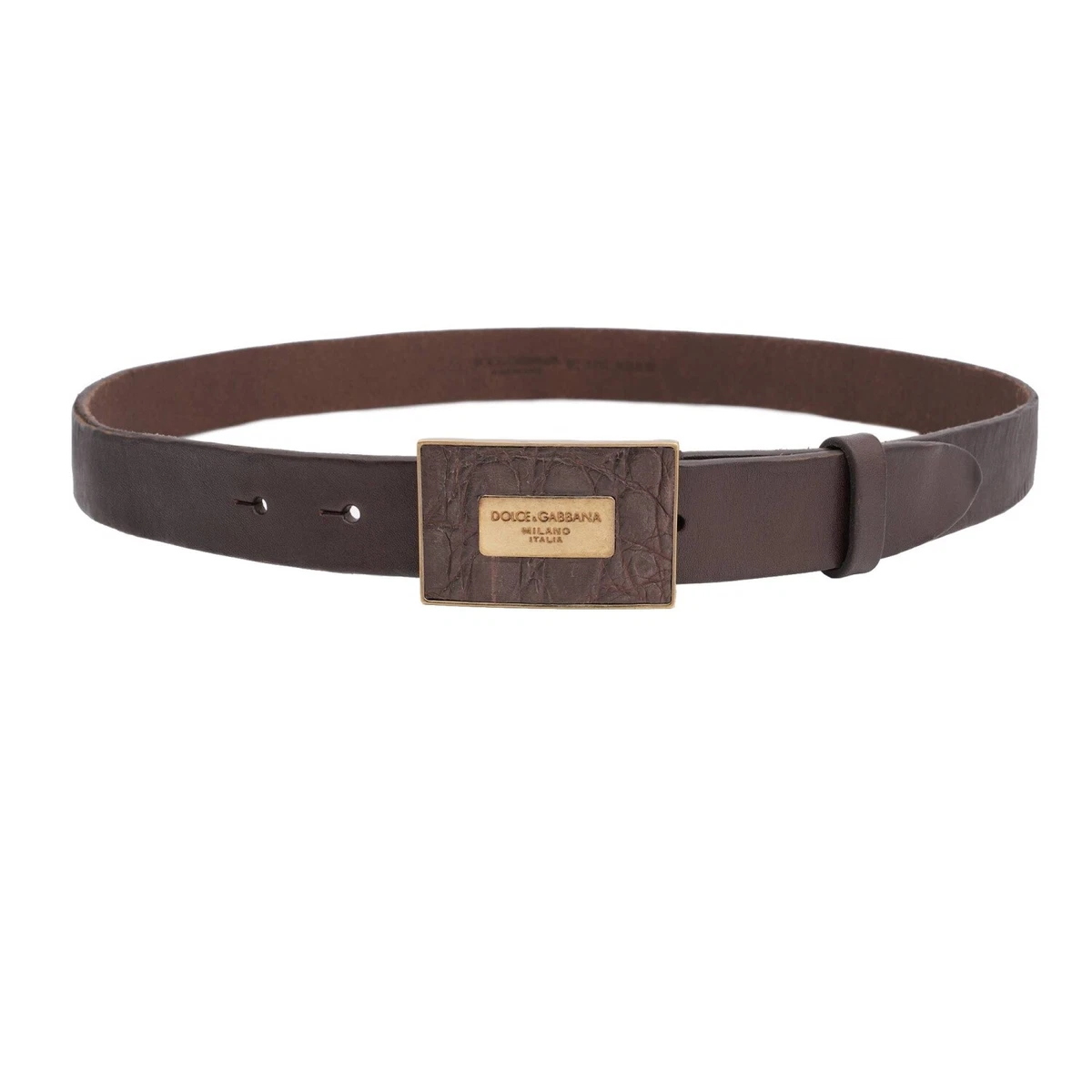 Dolce&Gabbana Brown Belts for Men for sale | eBay