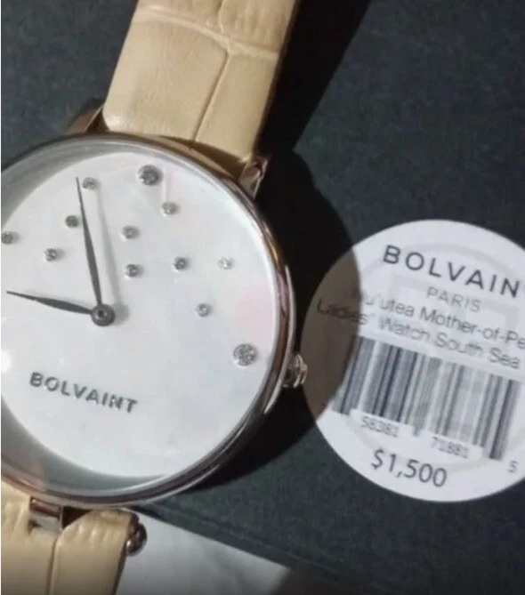 Bolvaint mother of hotsell pearl ladies watch