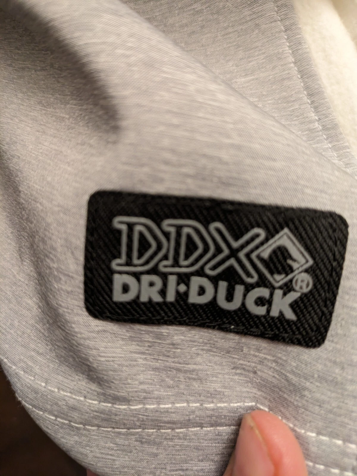 OFF WHITE Dri Duck DDX Giacca Pile Uomo Off White Pullover Quarto Zip Leggero