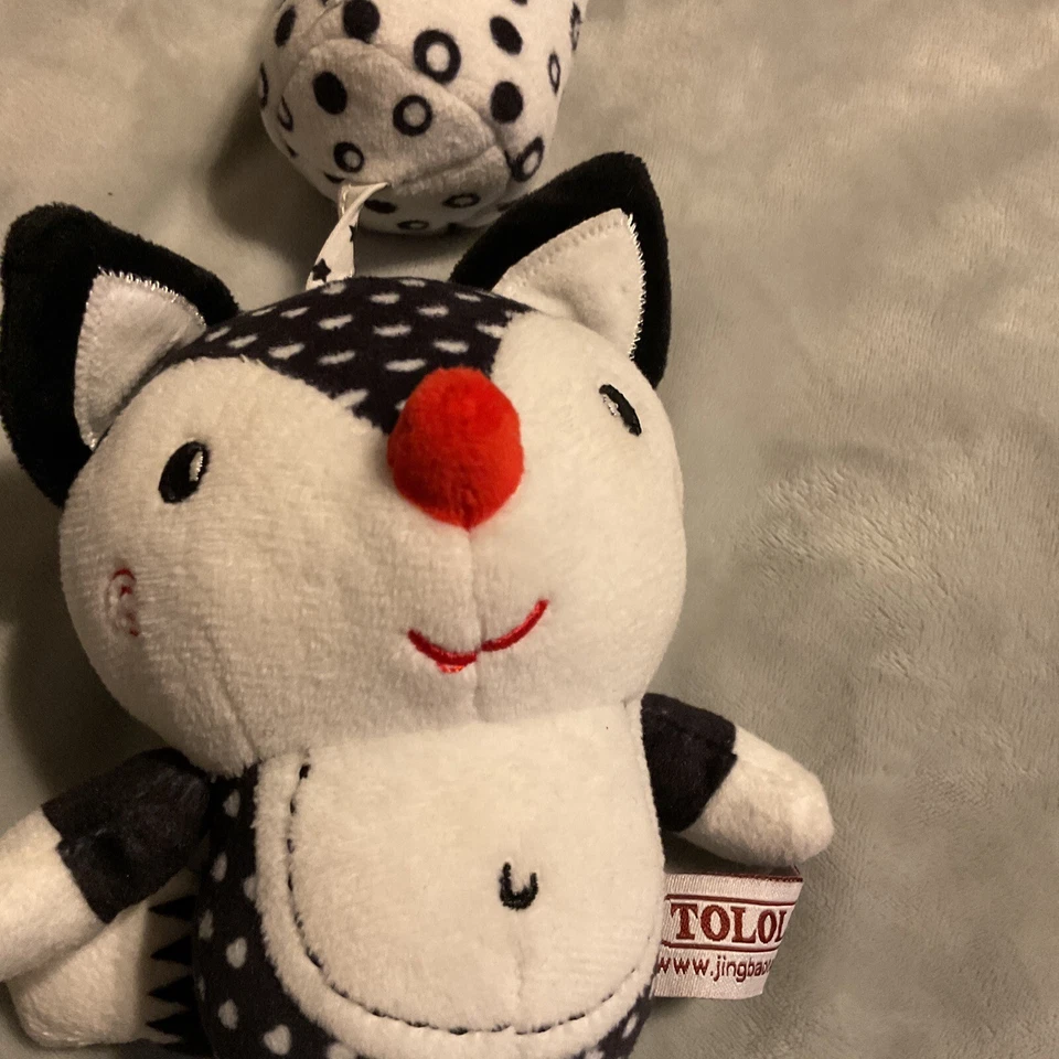 Детская игрушка Tololo Fox Chime Infantino красочная детская ленивец плюшевая музыкальная игрушка - Изображение 3 из 4