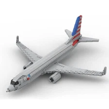 ZITIANYOUBUILD MOC-127873 1/80 737 Large Jetliner Model 1134 Piece Gift