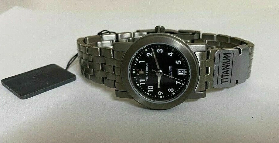 Lady's Time Force 4226  Italian Design TITANIUM  Lightweight Watch RARE new