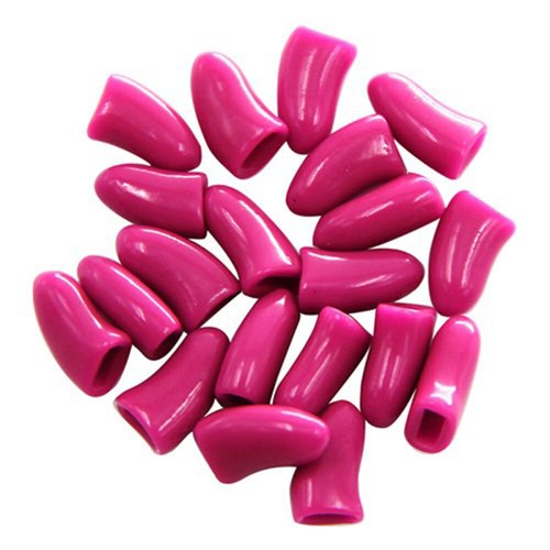 20pcs Colorful Pet Dog Cat Kitten Paw Claw Control Nail Caps Cover Random Color - Picture 5 of 9