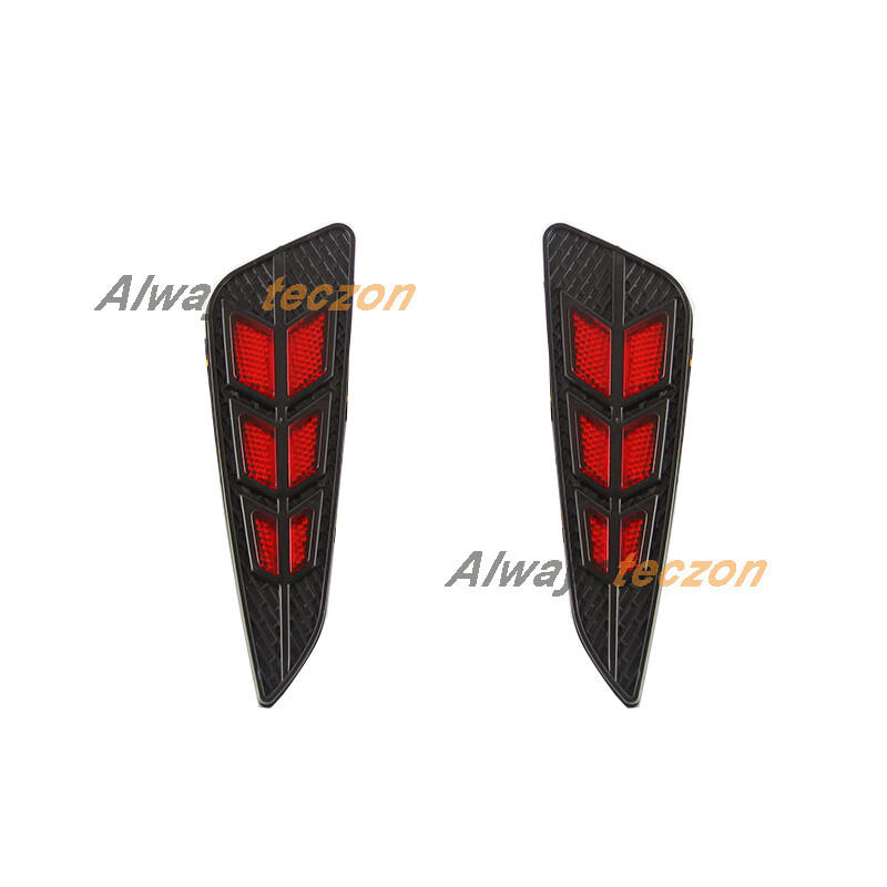 LED Rear Bumper Reflector Brake Light For Toyota C-HR (CHR) 2016-2022 – Red Lens