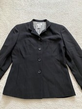 Ann Taylor LOFT Women Long Sleeve Notch Blazer Black Petites Size 4P