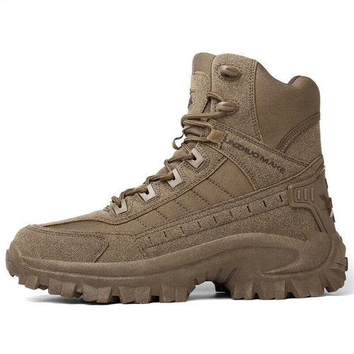Stivali Uomo Escursionismo Militare Impermeabili Tattici Combattimento Moto Scarpe/ - Foto 20 di 32