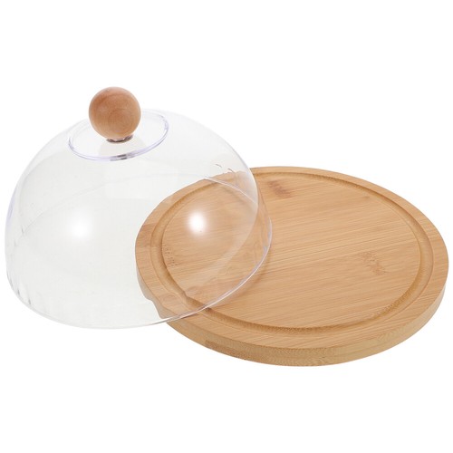 Butter Box with Lid Cheese Dome Dessert Plate Holder Cake Storage Container