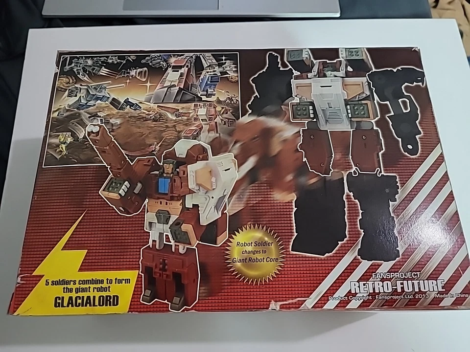 Figura 2013 FansProject Transformers Retro-Future Glacialord Tusker Mammoth G1 Foto 4 de 4