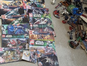 Lego Star Wars Sets Bundle 75012 7869 75013 75022 7930 75018 75004 9491 75000