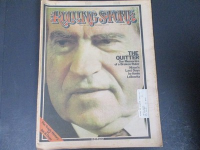 Rolling Stone Magazine September 12 1974 Issue 169 Nixon Resignation Annie