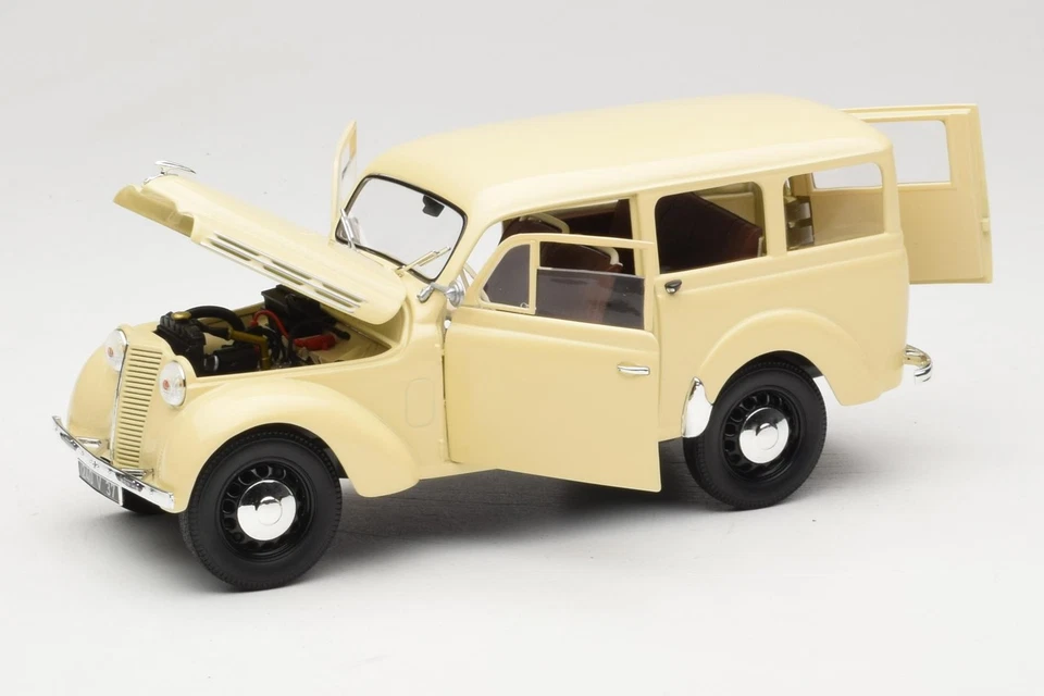 184894 Peugeot Partner Moka Brown Norev 1:18 - Immagine 2 di 4