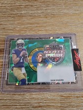 2022 Leaf Metal Draft Sam Huard State Pride Proof #1/1 GREEN ICE Washington 