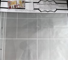 Colorbok MULTI-POCKET PAGE Protectors Scrapbook Album Refills 71162