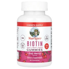 Biotin Gummies, Goji Berry, 60 Gummies